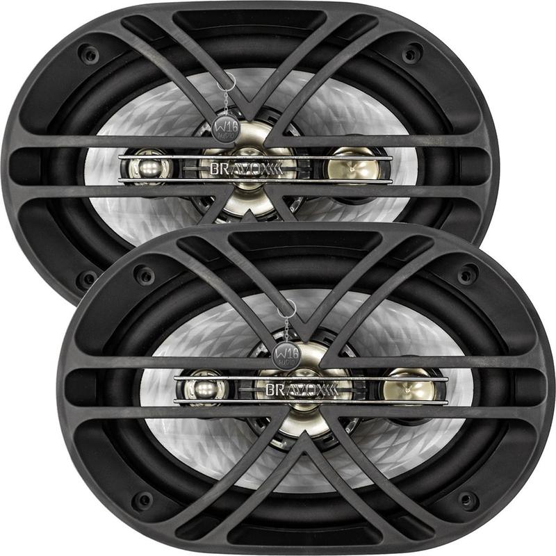 Par Alto Falante Bravox Linha Diamond Quadriaxial B4X69D 6x9
